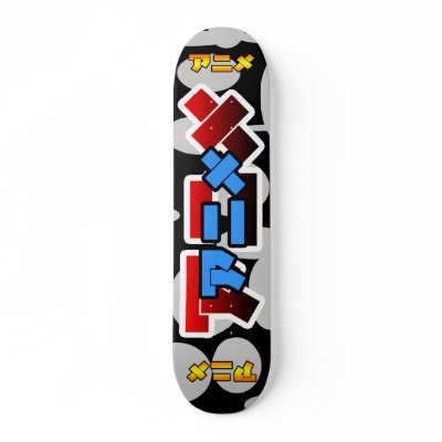 ANIME TOKYO UNDERGROUND II CUSTOM SKATEBOARD by subside