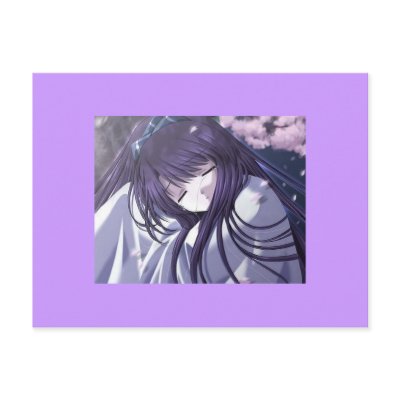 anime yuki postcard by RedManga