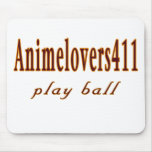 Animelovers411 Baseball games Mouse Pads