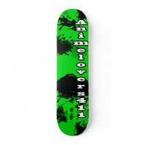 Animelovers411 hollow green skateboard