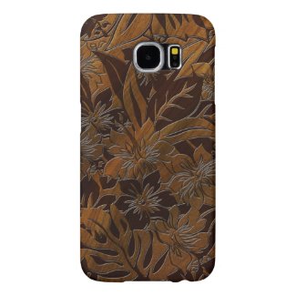 Anini Beach Faux Wood Hawaiian Samsung Galaxy S6 Cases