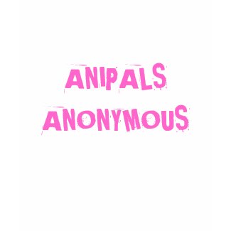 ANIPALS ANONYMOUS Ladies T-Shirt shirt