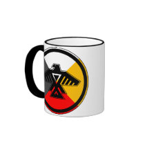 Anishinabek Dodem & 4 Directions Mug by KABelleau Anishinabek Dodem & 4 Directions Mug