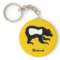 Anishinabek Dodem Mukwah Keychain keychains
