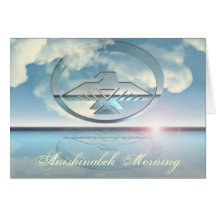 Anishinabek Morning V2 Card