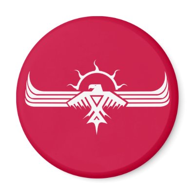 Anishinabek Thunderbird V3 Magnet by KABelleau
