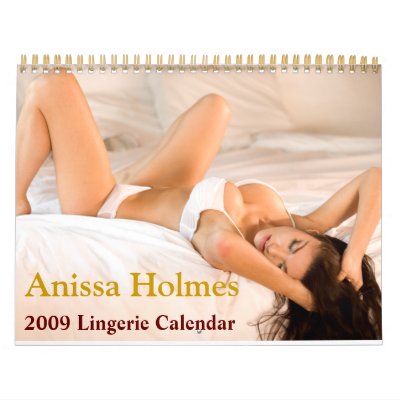 Anissa Holmes Calendar by anissaholmes2009