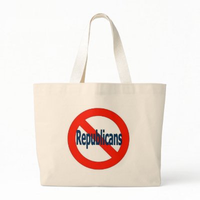 anit repubicans tote bags by unclegear