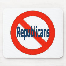 anit repubicans mouse mat