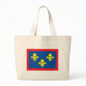 Anjou Flag Tote Bag by FlagTshirts Anjou Flag Tote Bag