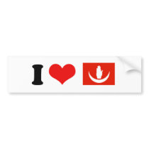 Anjouan Flag bumper stickers by flagshirts Anjouan Flag bumper stickers