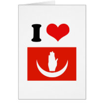 Anjouan Flag cards by flagshirts Anjouan Flag cards