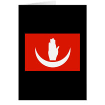 Anjouan Flag cards by flagshirts Anjouan Flag cards