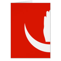 Anjouan Flag cards by flagshirts Anjouan Flag cards