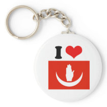 Anjouan Flag Key Chains