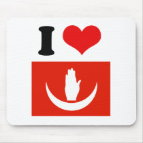 Anjouan Flag Mousepads
