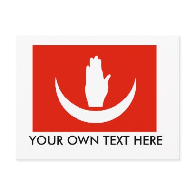 Anjouan Flag Post Card by flagshirts