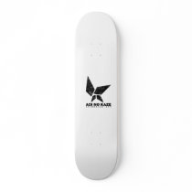 ANK Grunge Black Board Custom Skate Board