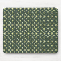 Ankara Luxury Mousepad Army Green mousepads
