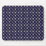Ankara Luxury Mousepad Dark Blue