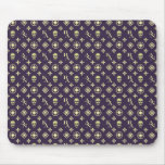 Ankara Luxury Mousepad Dark Purple