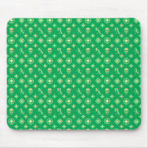 Ankara Luxury Mousepad Green mousepads