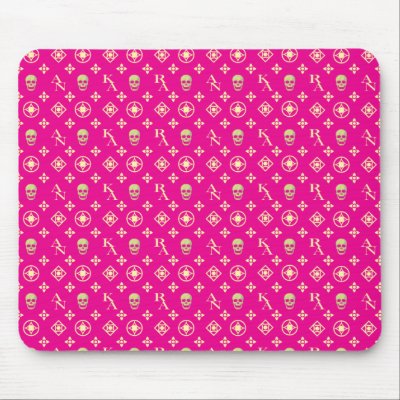 Ankara Luxury Mousepad Hot Pink by Ankara