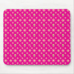 Ankara Luxury Mousepad Hot Pink