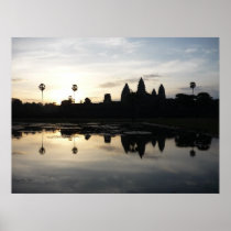 ankgor wat reflection print