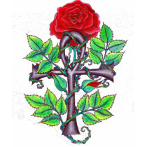 Ankh and Rose T-Shirt