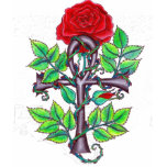 Ankh and Rose T-Shirt