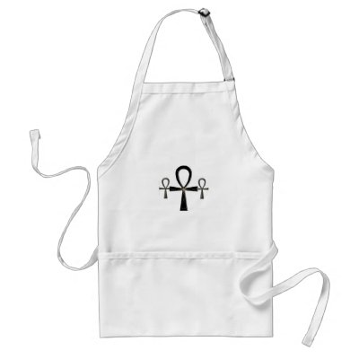 Ankh Apron by Rockangel1