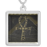 Ankh Dark Pyrimid Necklaces