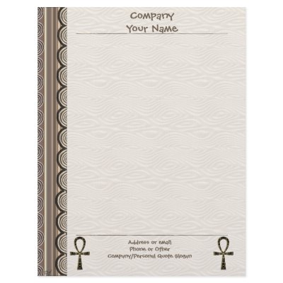 Ankh Letterhead by Rockangel2