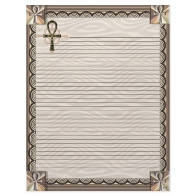 Ankh Lines Letterhead by Rockangel2