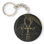 Ankh Pyrimid Keychain