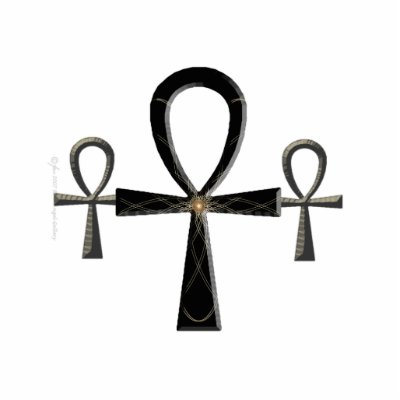 Ankh Sculpture Acrylic Cut Out by Rockangel1