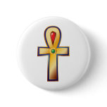 Ankh- The Ancient Egyptian Symbol of Life Pinback Buttons