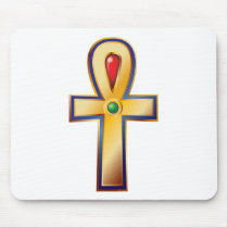 Ankh- The Ancient Egyptian Symbol of Life Mousepad