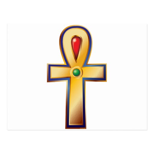 Ankh- The Ancient Egyptian Symbol of Life Post Card