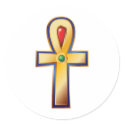 Ankh- The Ancient Egyptian Symbol of Life stickers by Magichammer Ankh- The Ancient Egyptian Symbol of Life stickers