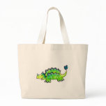 Ankylosaurus Canvas Bag