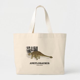Ankylosaurus (Fused Lizard Dinosaur) Canvas Bag