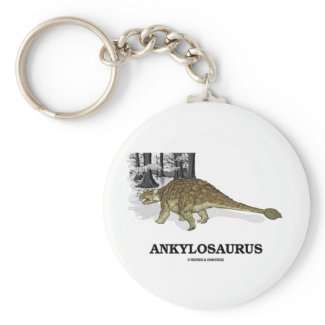 Ankylosaurus (Fused Lizard Dinosaur) Key Chain