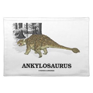 Ankylosaurus (Fused Lizard Dinosaur) Place Mat