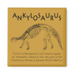 Ankylosaurus Magnet