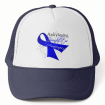 Ankylosing Spondylitis Awareness Ribbon Hats