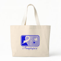 Ankylosing Spondylitis Hope Awareness Tile Bag
