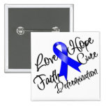 Ankylosing Spondylitis Love Hope Determination Pins