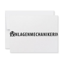 Anlagenmechanikerin icon invitations